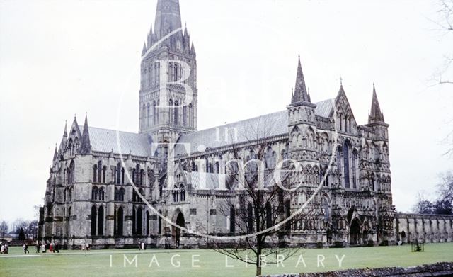 Salisbury Cathedral, Wiltshire c.1960