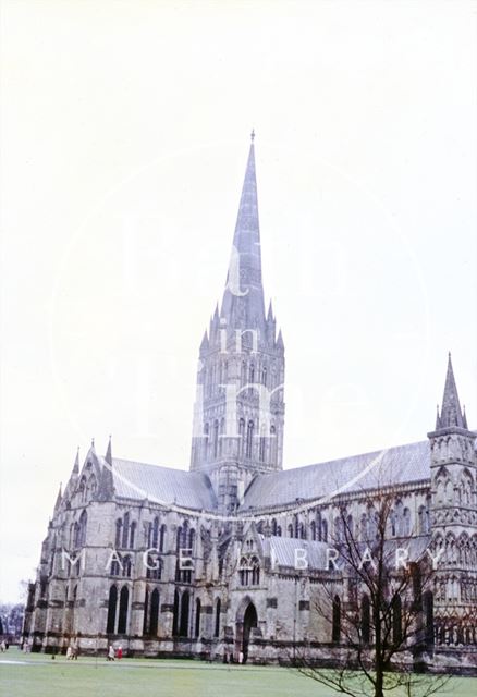 Salisbury Cathedral, Wiltshire c.1960