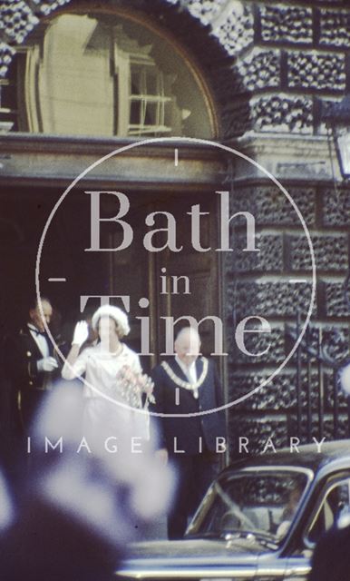 A royal visit to Bath c.1960