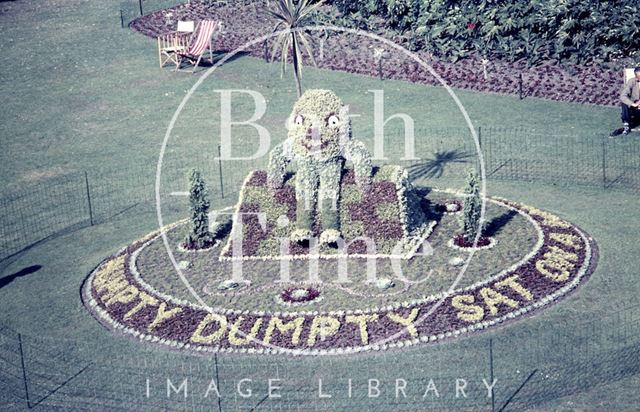 Bath in Bloom floral display c.1960