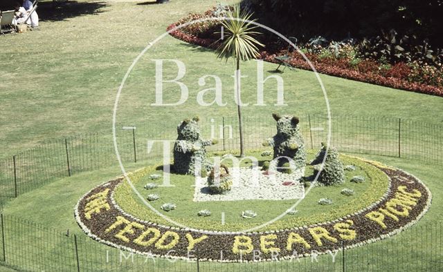 Bath in Bloom floral display, Parade Gardens c.1960