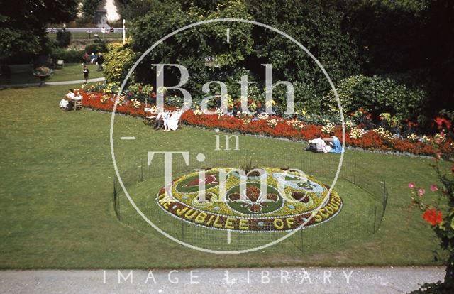 Bath in Bloom display, Parade Gardens c.1970