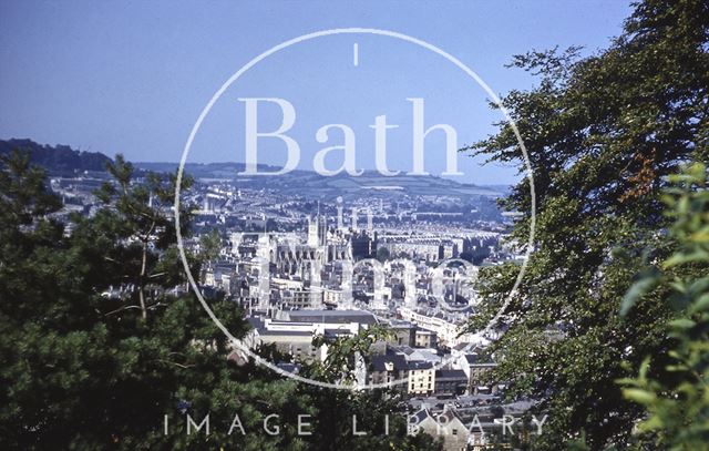 View of Bath from Beechen Cliff, Bath c.1960