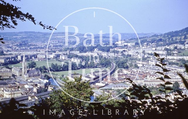 View of Bath from Beechen Cliff c.1970