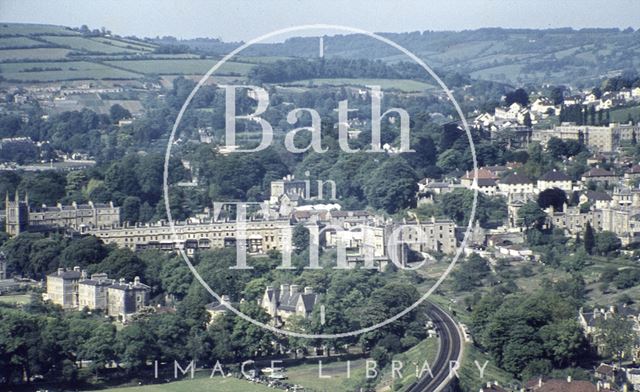 Bath from Beechen Cliff 1959