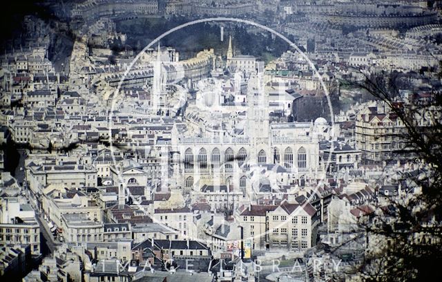 Bath from Beechen Cliff 1959