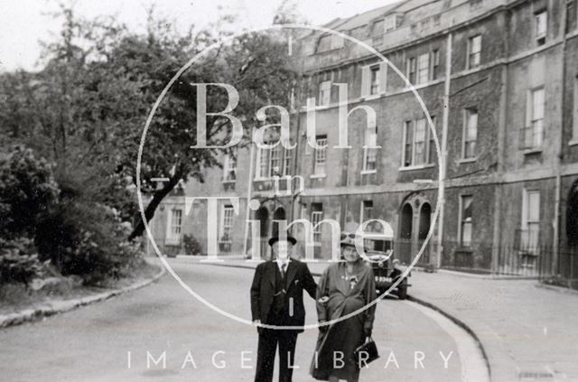 Widcombe Crescent, Bath c.1920