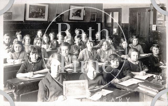 Class STO IV, Lyncombe Girls School, Bath c.1920