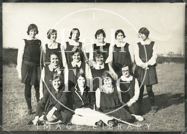 City of Bath Girls School Staff Hockey Team c.1920?