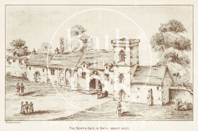 The North Gate of Bath c.1650