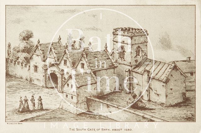 The South Gate of Bath c.1650