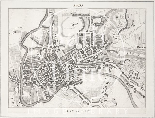 Plan of Bath 1801