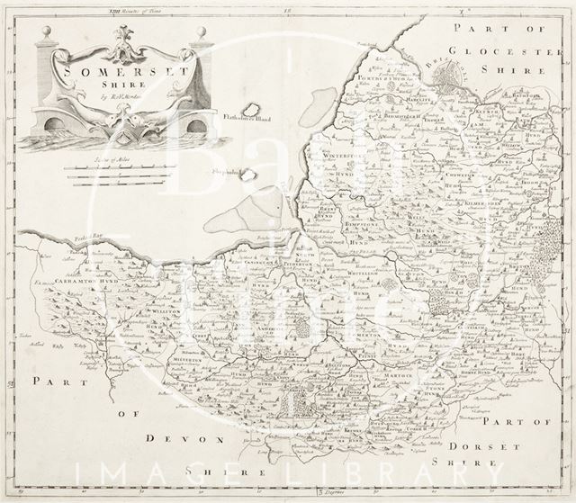 Morden's Map of Somersetshire 1695