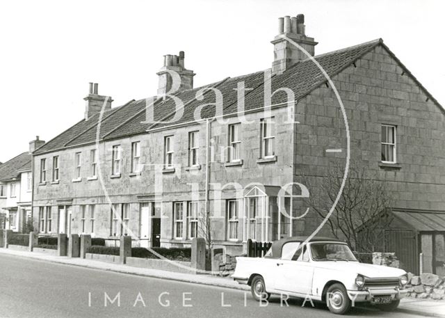 Clifton Terrace, Upper Wellsway, Bath 1970