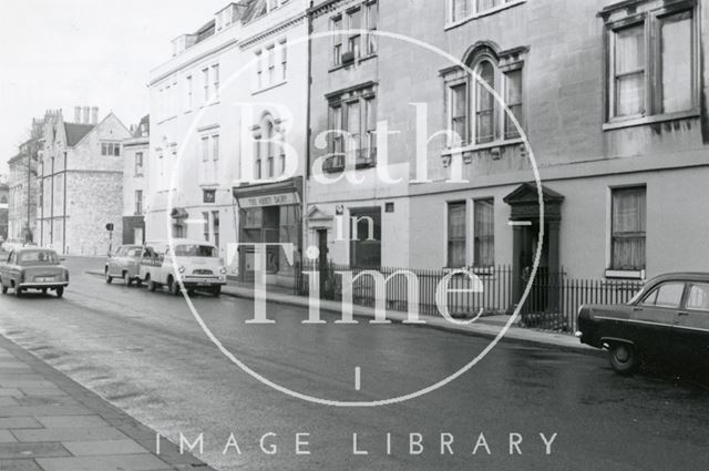 The Abbey Dairy, St. James's Parade, Bath 1966