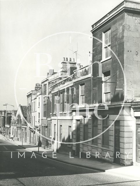 Claverton Street, Bath showing the Claverton Brewery, Bath 1965