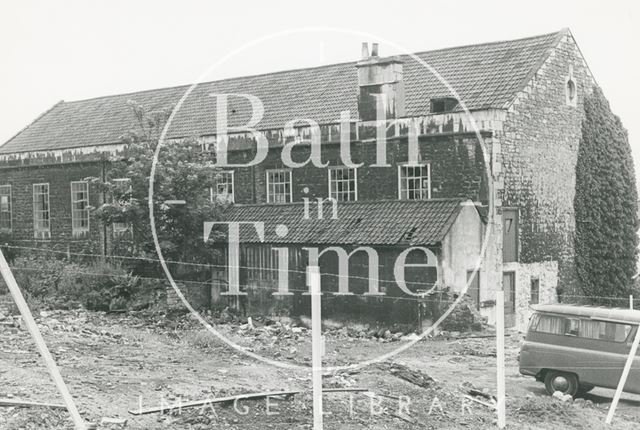 18th century real tennis court off Morford Street, Bath 1973