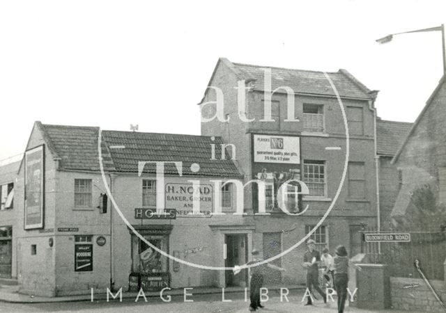 Noad's Corner, Frome Road, Odd Down, Bath 1966