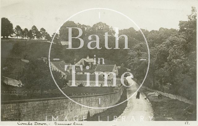 Summer Lane, Combe Down, Bath 1907