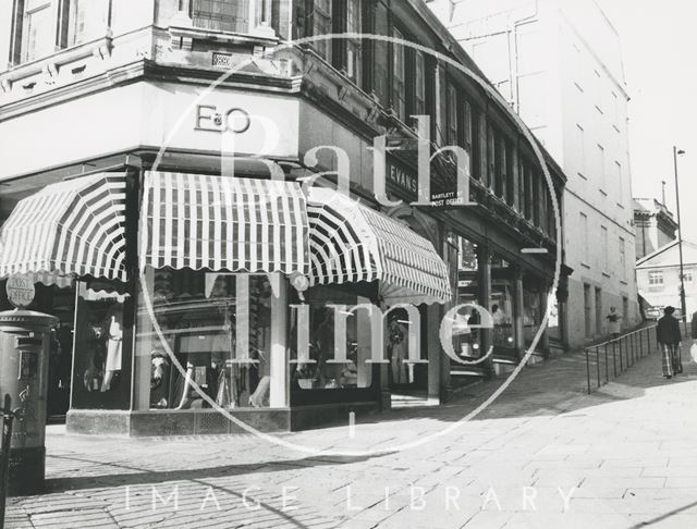 Evans and Owen, Bartlett Street, Bath 1972