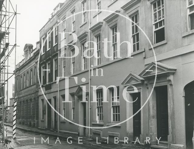 Old Orchard Street after restoration, Bath 1972