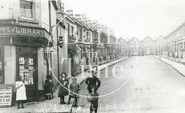 Cork Street, Upper Bristol Road, Weston, Bath c.1915