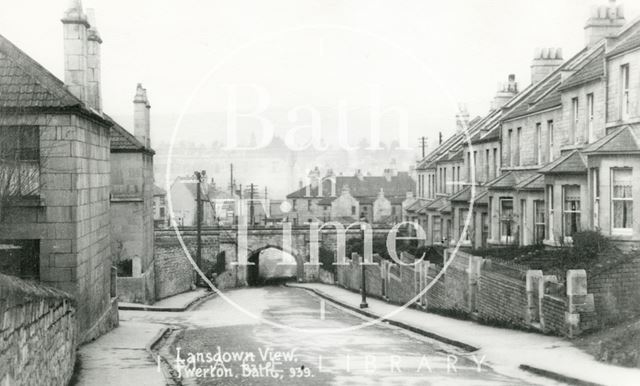 Lansdown View, Twerton, Bath c.1915