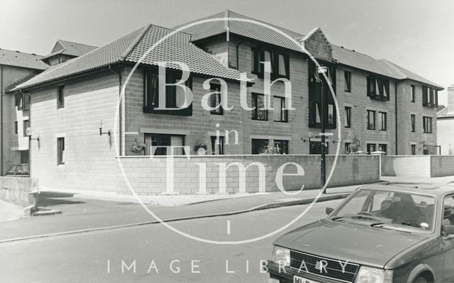 New flats, St. John's Road, Bath 1988