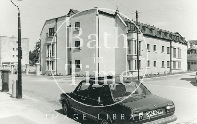 New flats, St. John's Road, Bath 1988