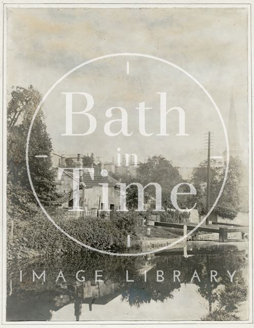 Canal Cottages, Widcombe, Bath c.1920