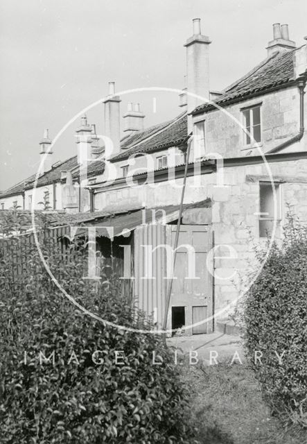 Gloucester Buildings (The rear of the north end), Lower Swainswick c.1971