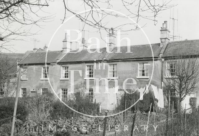 Millbrook Buildings looking north, Lower Swainswick c.1971