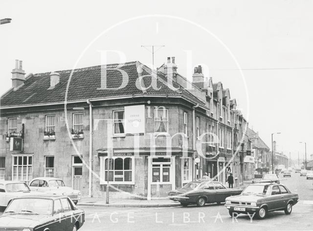 Brougham Hayes and St. Peter's Terrace, East Twerton, Bath 1971