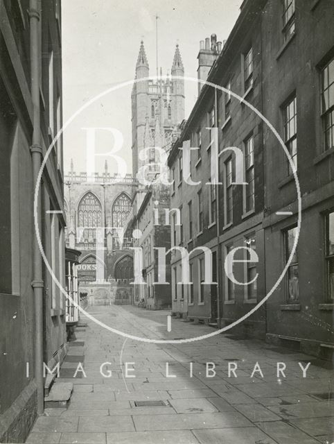 Church Street looking towards Bath Abbey c.1930