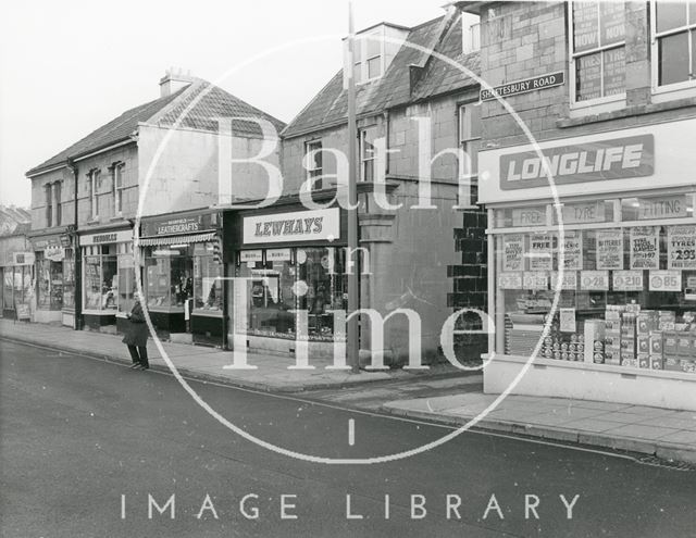 Shaftesbury Road, Oldfield Park, Bath 1972