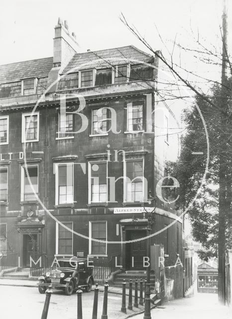 15, Alfred Street, Bath 1937