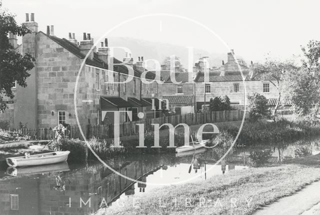 Chapel Row, Bathampton and the Kennet and Avon Canal, Bath 1978