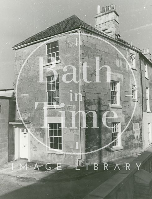 3, Sydney Wharf, Bath 1981