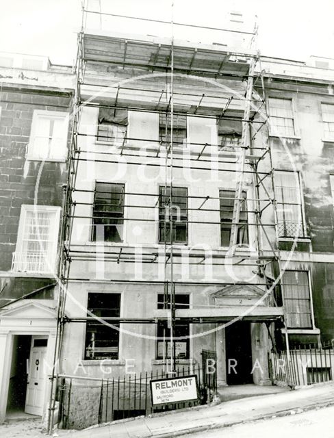 2, Great Bedford Street, Bath 1981