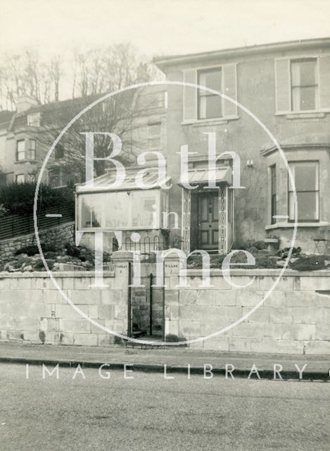 Trellis Porch, Stanley Villas, Camden Road, Bath c.1960?