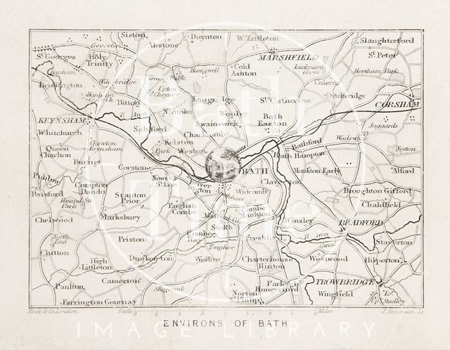 Environs of Bath map 1810?