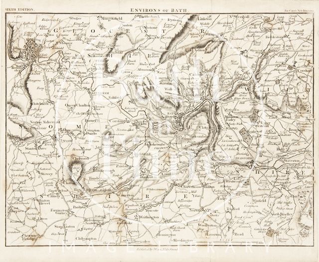 Environs of Bath 1815