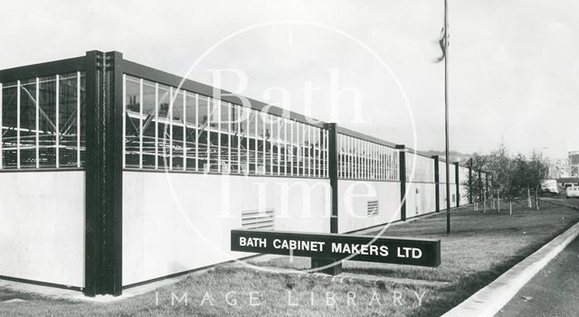 Bath Cabinet Makers new building, Lower Bristol Road, Bath 1968