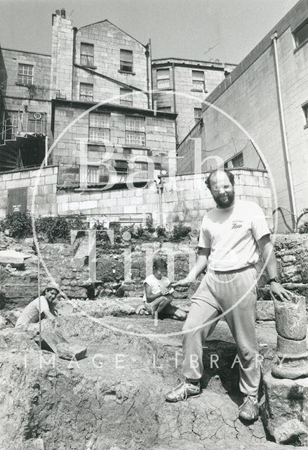 Walcot Street archaeological dig of Roman Remains, Bath 1992