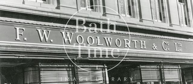 F.W. Woolworth & Co. Ltd., Stall Street, Bath c.1960