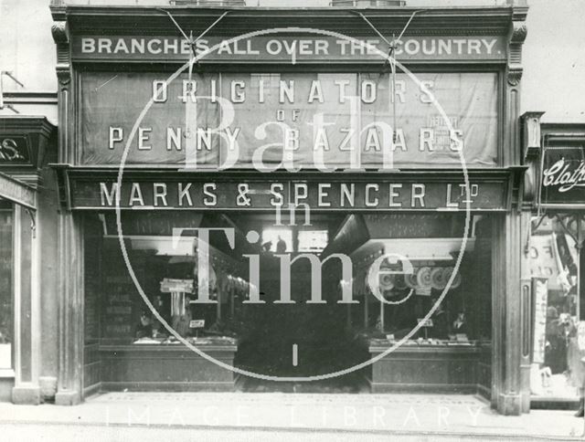 Marks & Spencer Penny Bazaar, 8, Stall Street, Bath 1962