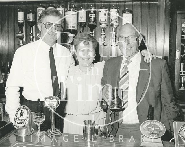 Jack Price at the Hare and Hounds, Lansdown, Bath 1986