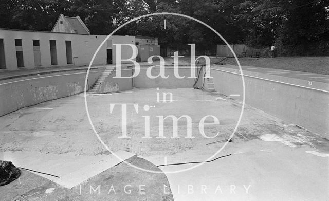 Cleveland Baths shown empty, Bath 1983