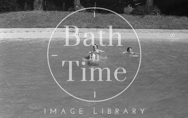 Cleveland Baths at the beginning of the season, Bath 1977