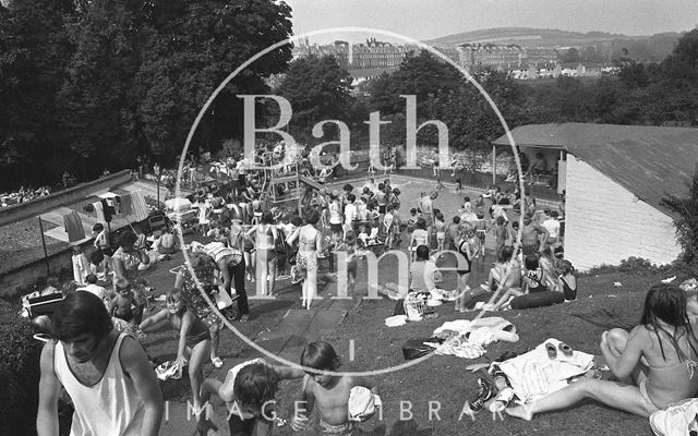 Fun at Cleveland Baths, Bath 1973